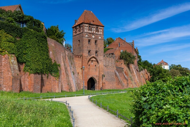 Rossfurth mit Elbtor in Tangermünde