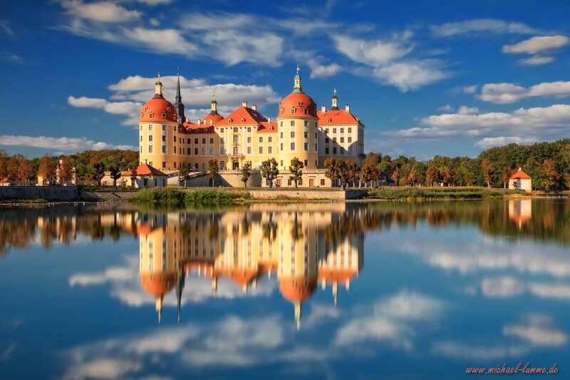 Das Schloss Moritzburg