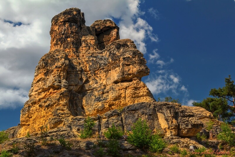 Die Harzer Sphinx, der Fünffingerfelsen