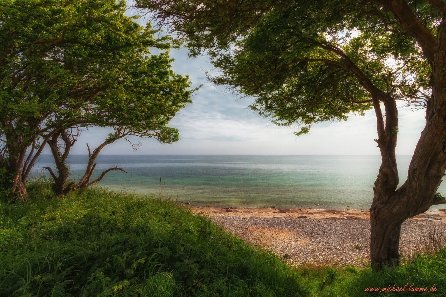 Die Ostsee am Leuchtturm Staberhuk