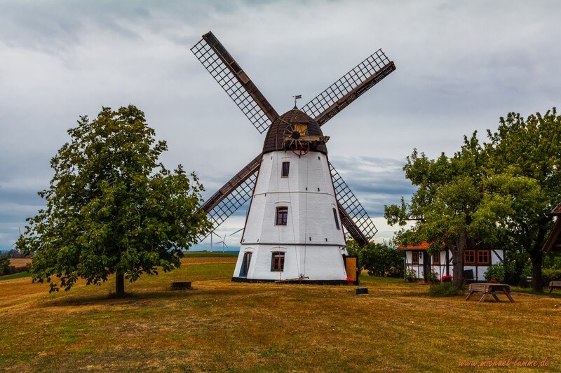 Windmühle in Hedeber bei Hornburg