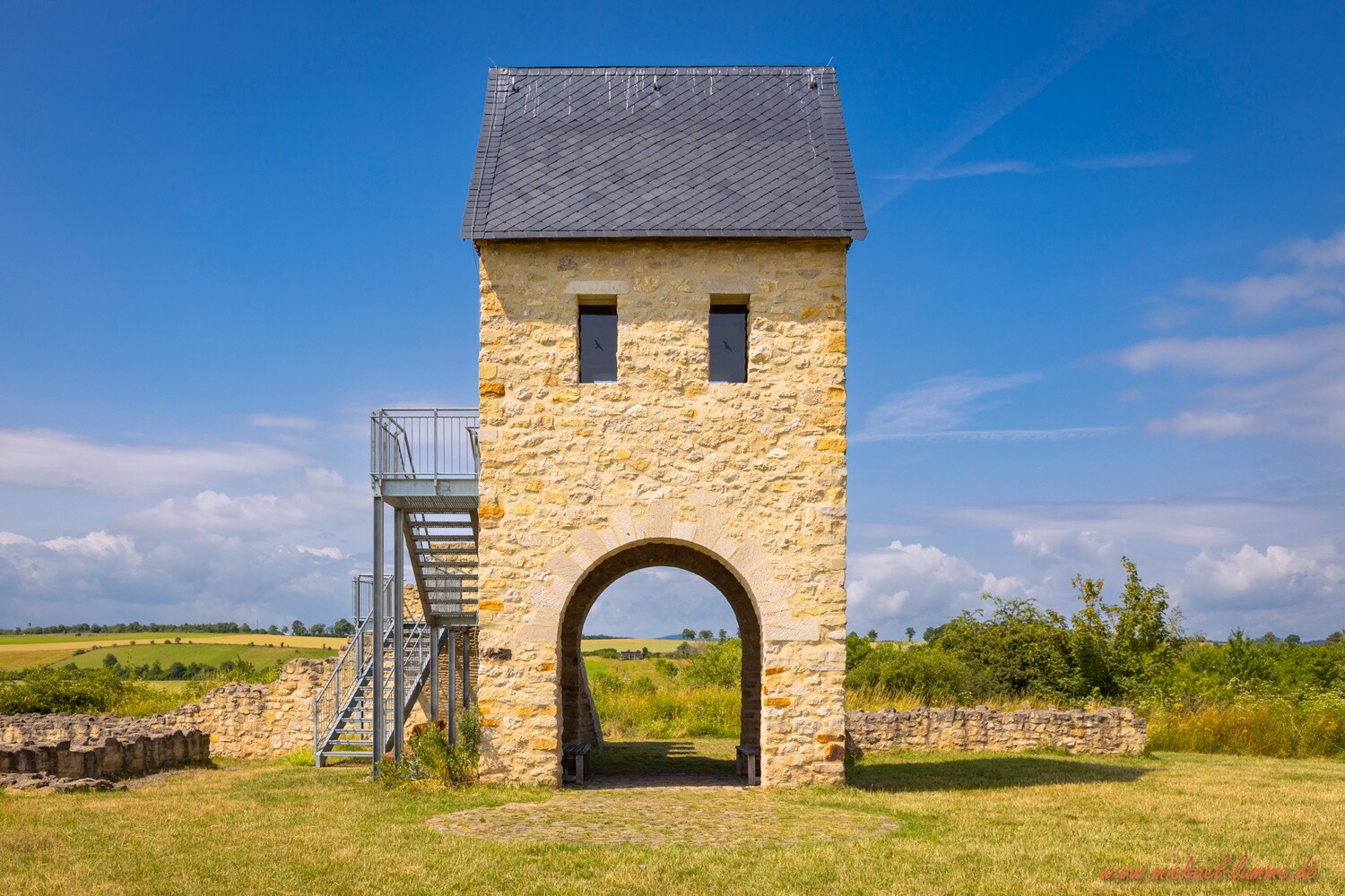 Die Kaiserpfalz Werla bei Schladen