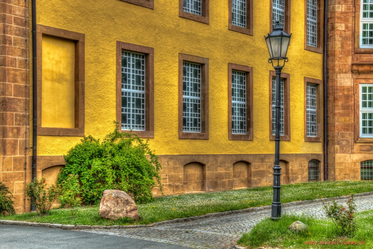 Ansicht des Barockschlosses Liebenburg