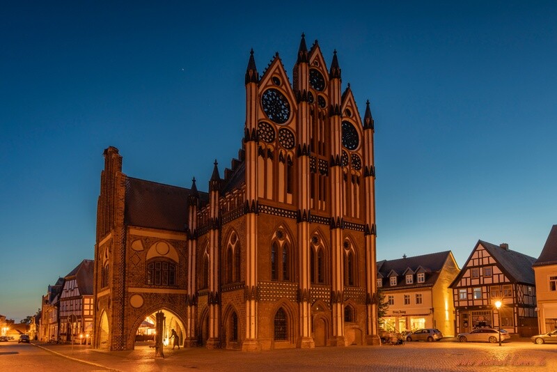 Das Rathaus von Tangermünde
