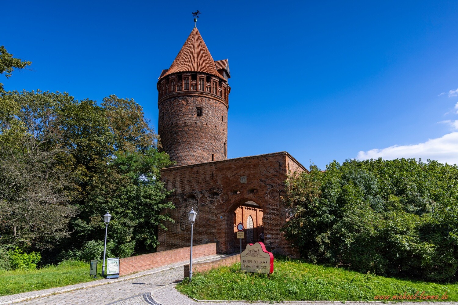 Tor zu Burg von Tangermünde