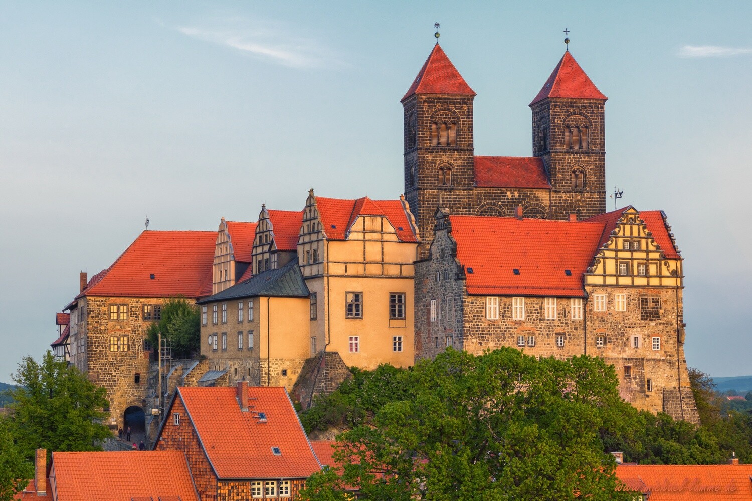 Der Quedlinburger Schlossberg