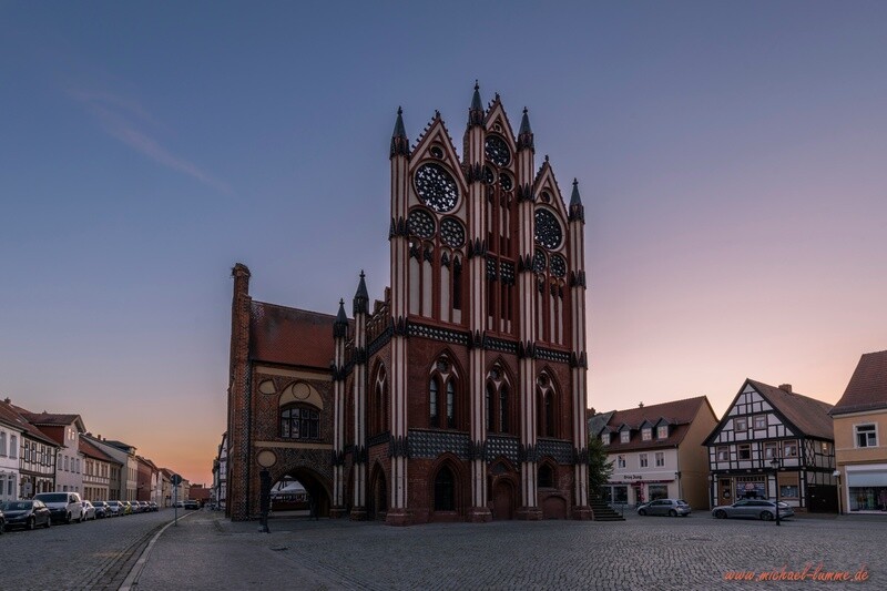 Das Rathaus von Tangermünde