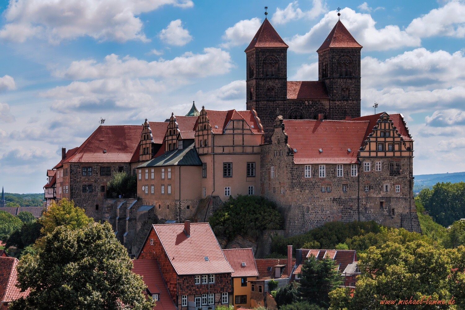 Der Quedlinburger Schlossberg