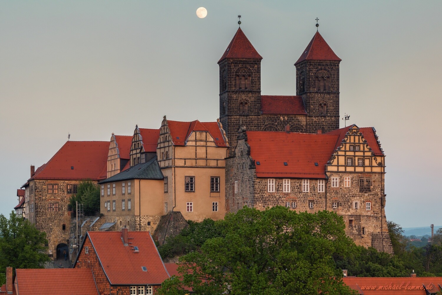 Der Quedlinburger Schlossberg
