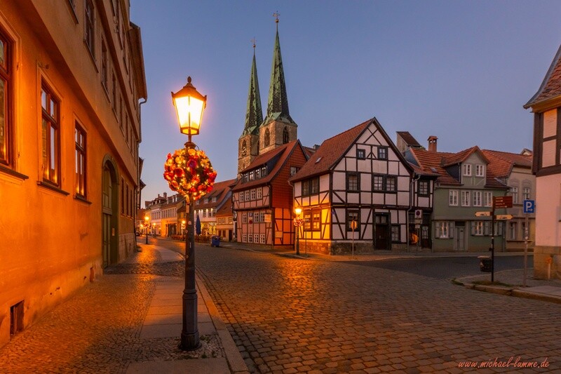 Blick auf die Nikolai Kirche