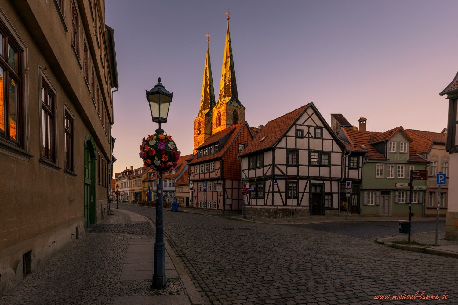 Blick auf die Nikolai Kirche
