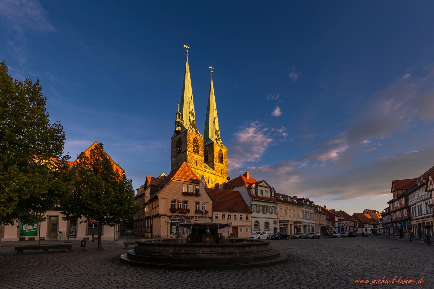 Der Mathildenbrunnen an der Nikolaikirche