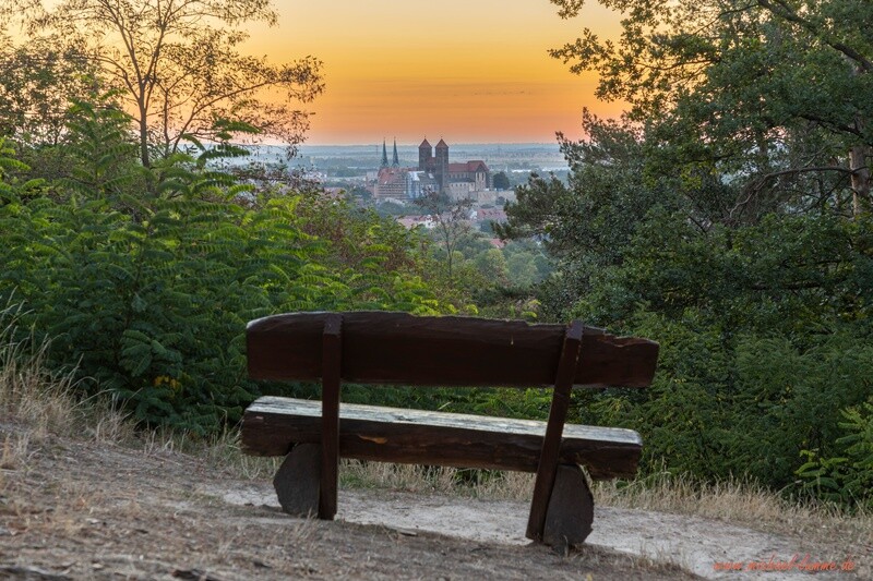 Aussichtsbank an der Altenburgwarte