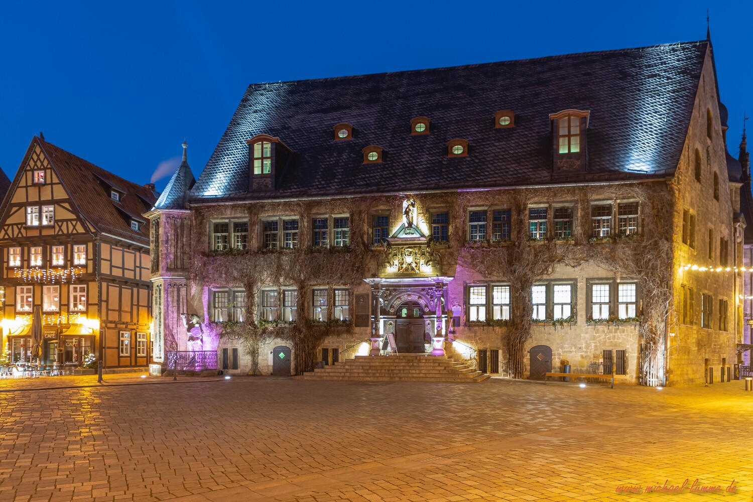 Das Rathaus von Quedlinburg