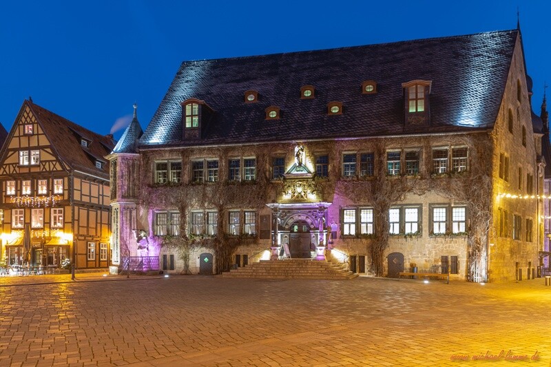 Das Rathaus von Quedlinburg