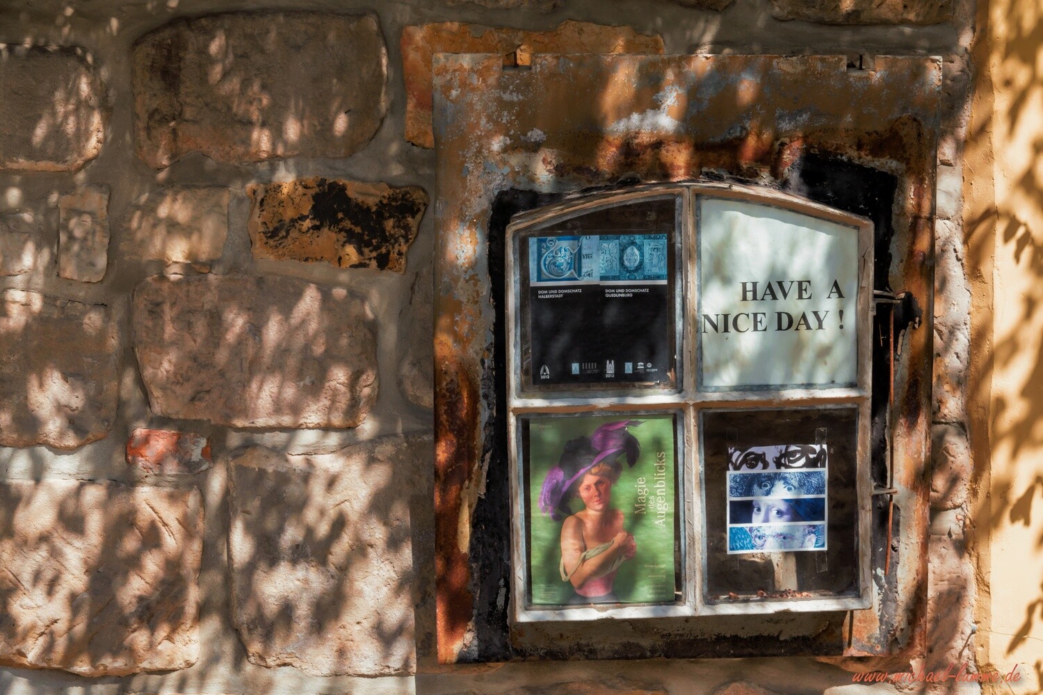Am Schloßberg von Quedlinburg