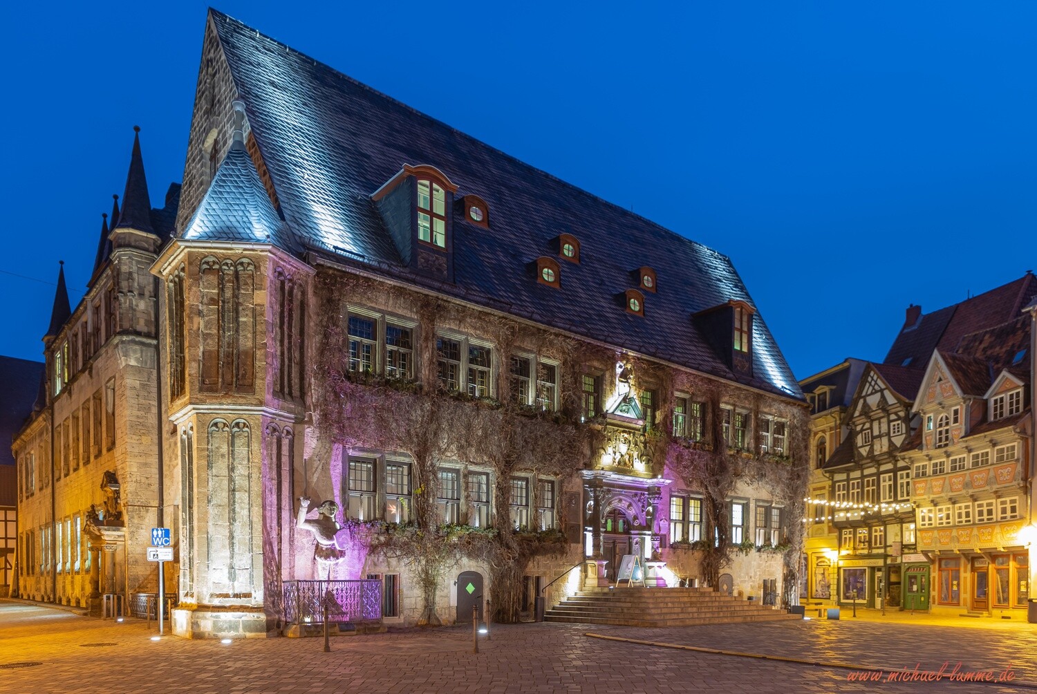 Das Rathaus von Quedlinburg