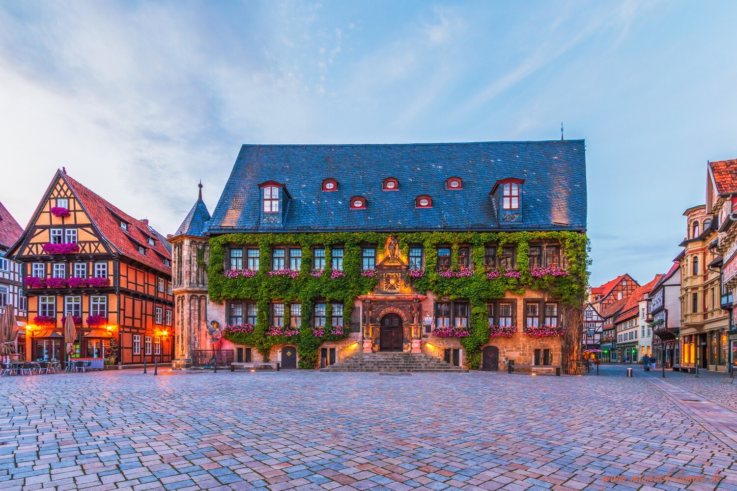 Das Rathaus von Quedlinburg