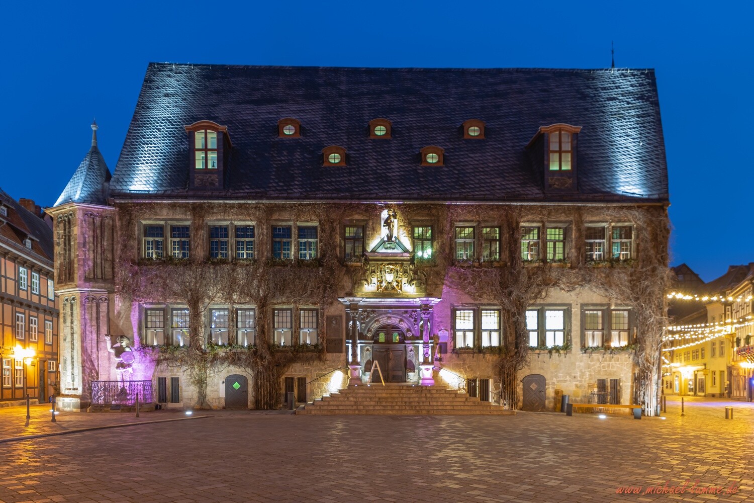Das Rathaus von Quedlinburg