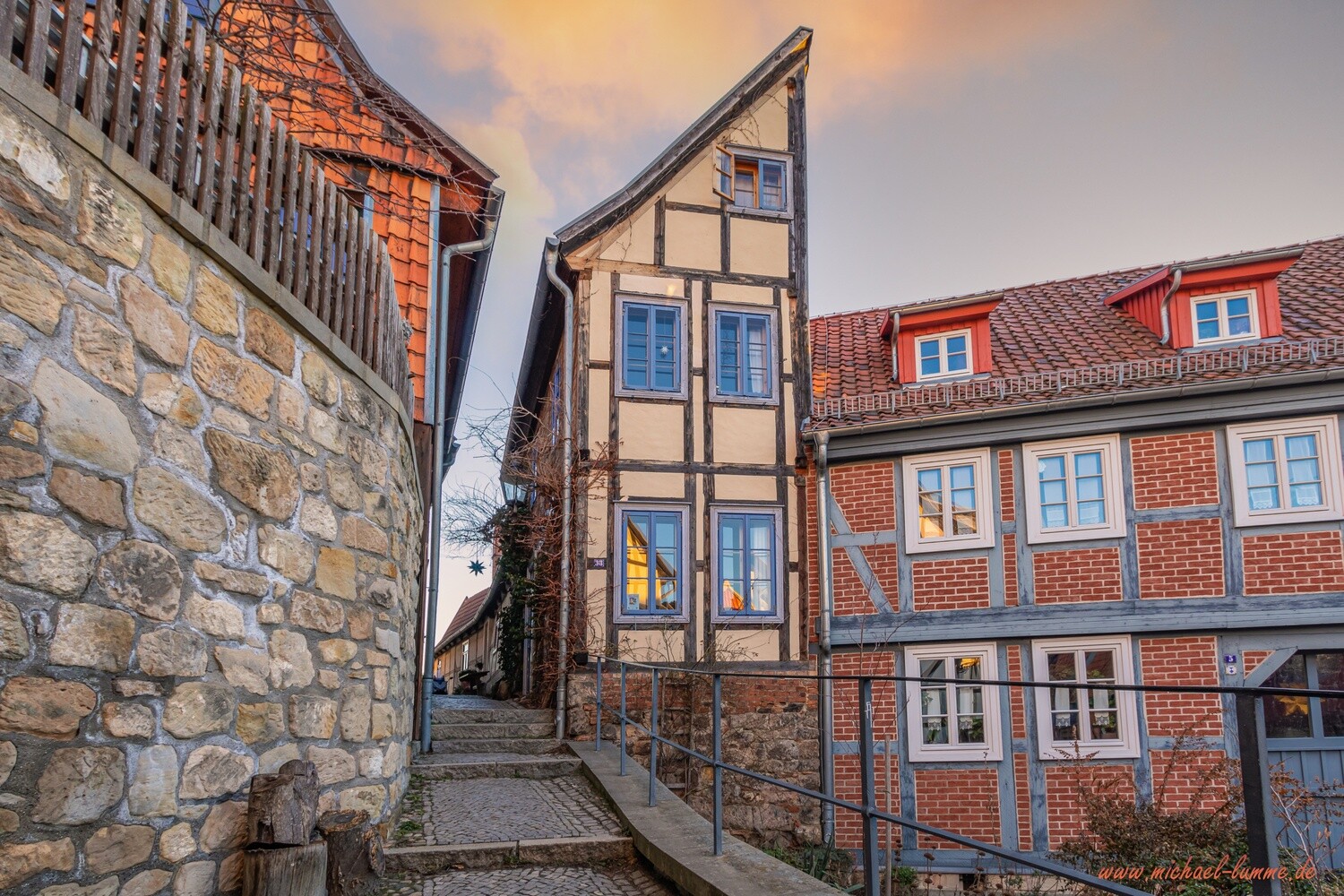 Am Schlossberg von Quedlinburg