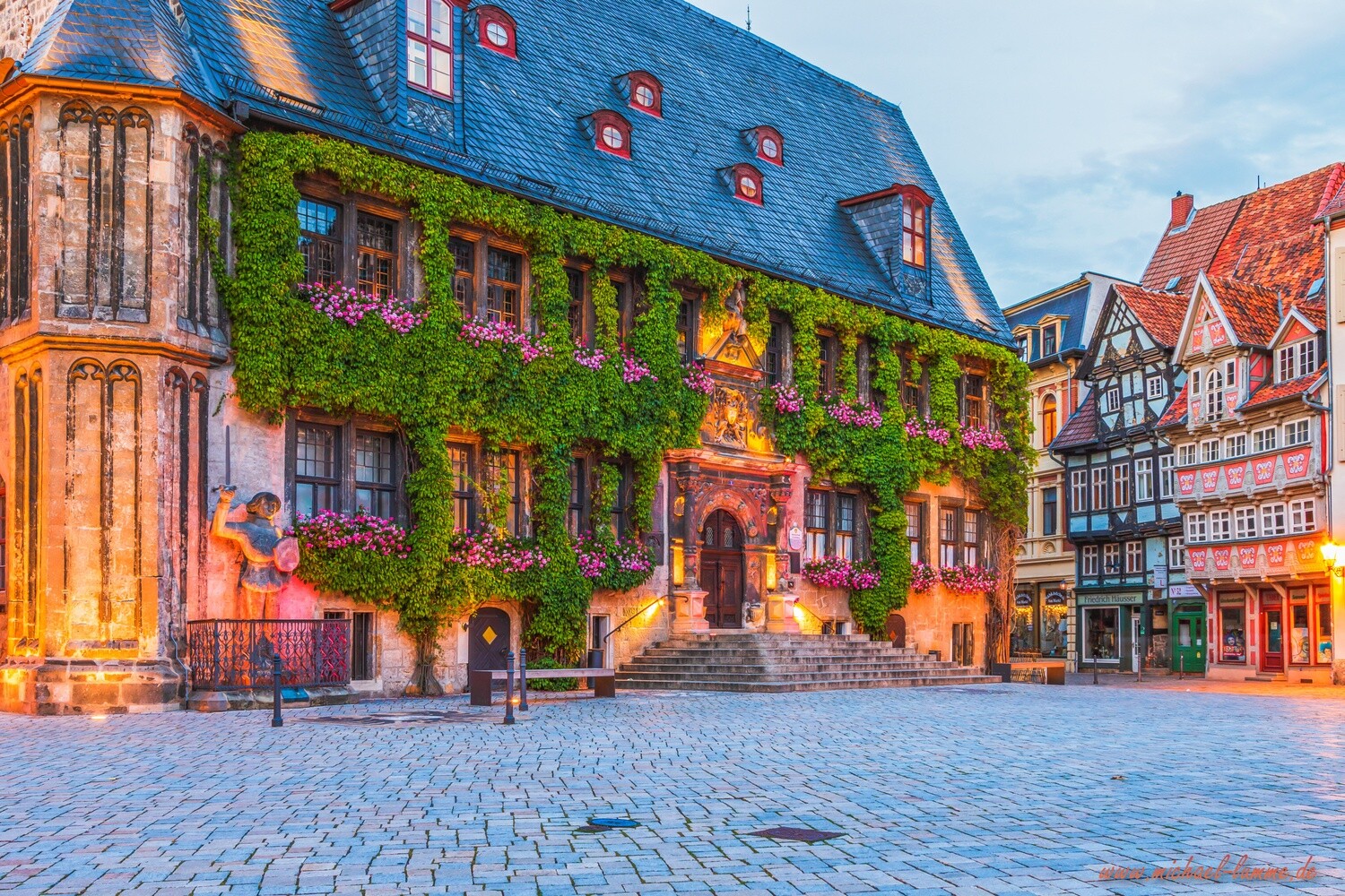Das Rathaus von Quedlinburg