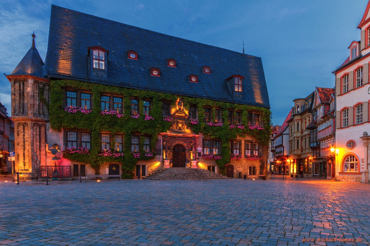 Das Rathaus von Quedlinburg