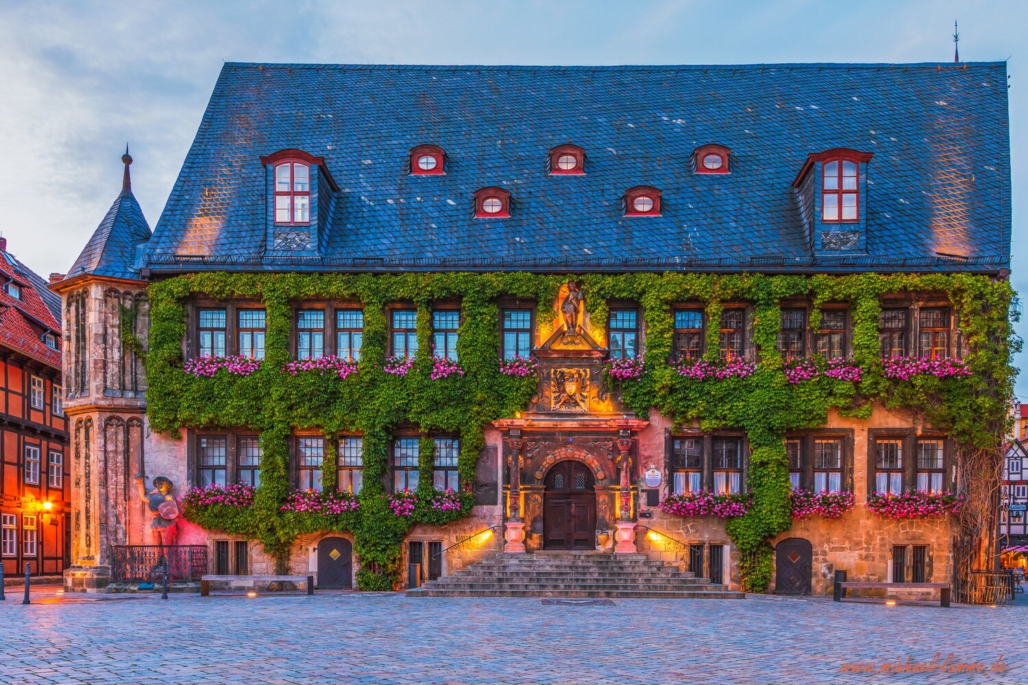 Das Rathaus von Quedlinburg