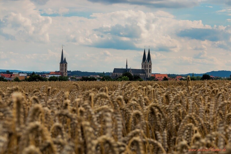 Blick auf Halberstadt