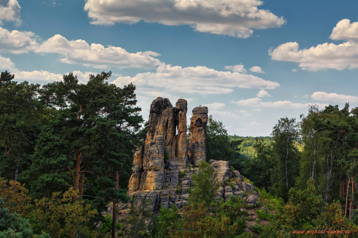 Die Klusberge in Halberstadt