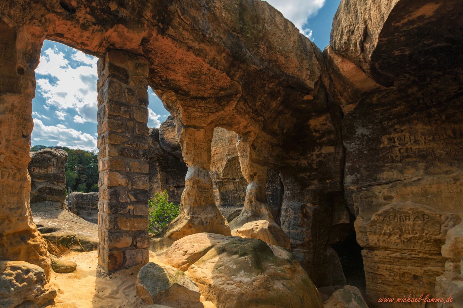 Die Klusberge in Halberstadt