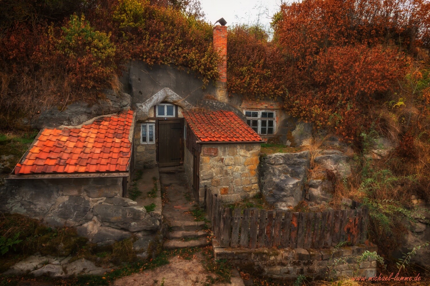 Die Höhlenwohnungen von Langenstein