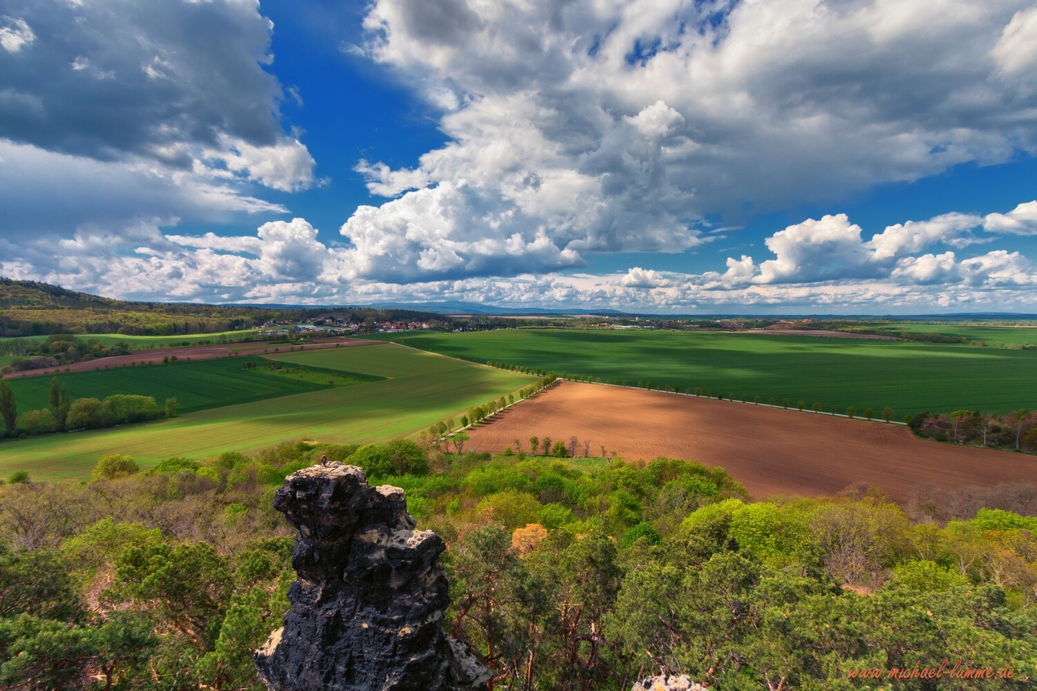 Aussicht vom Gläsernen Mönch