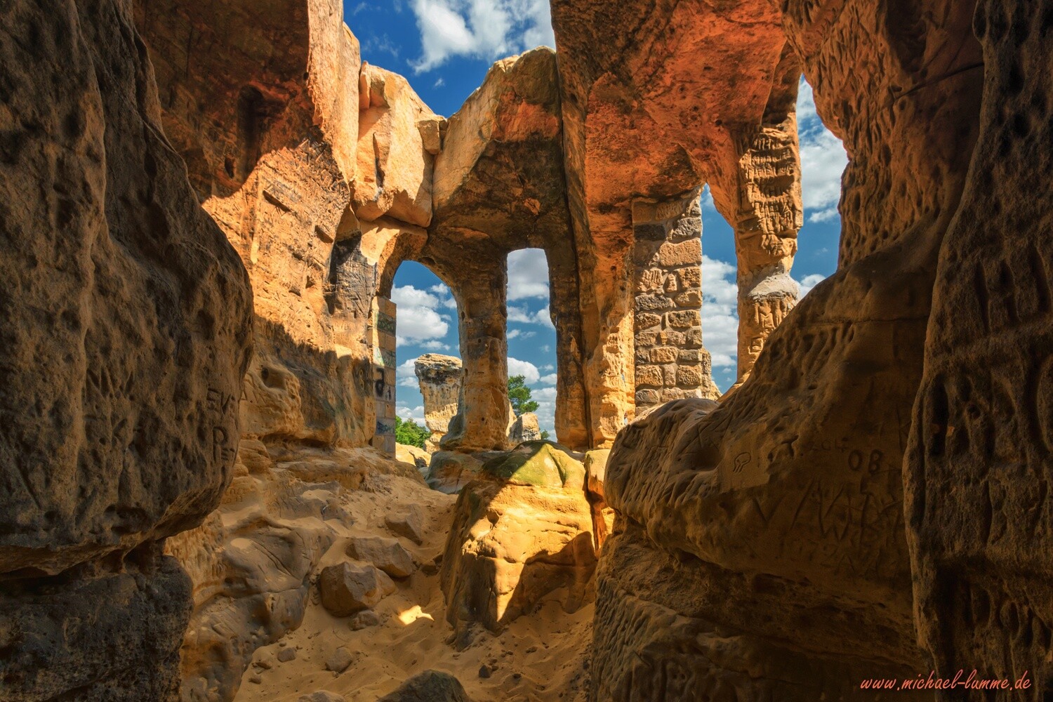 Die Klusberge in Halberstadt