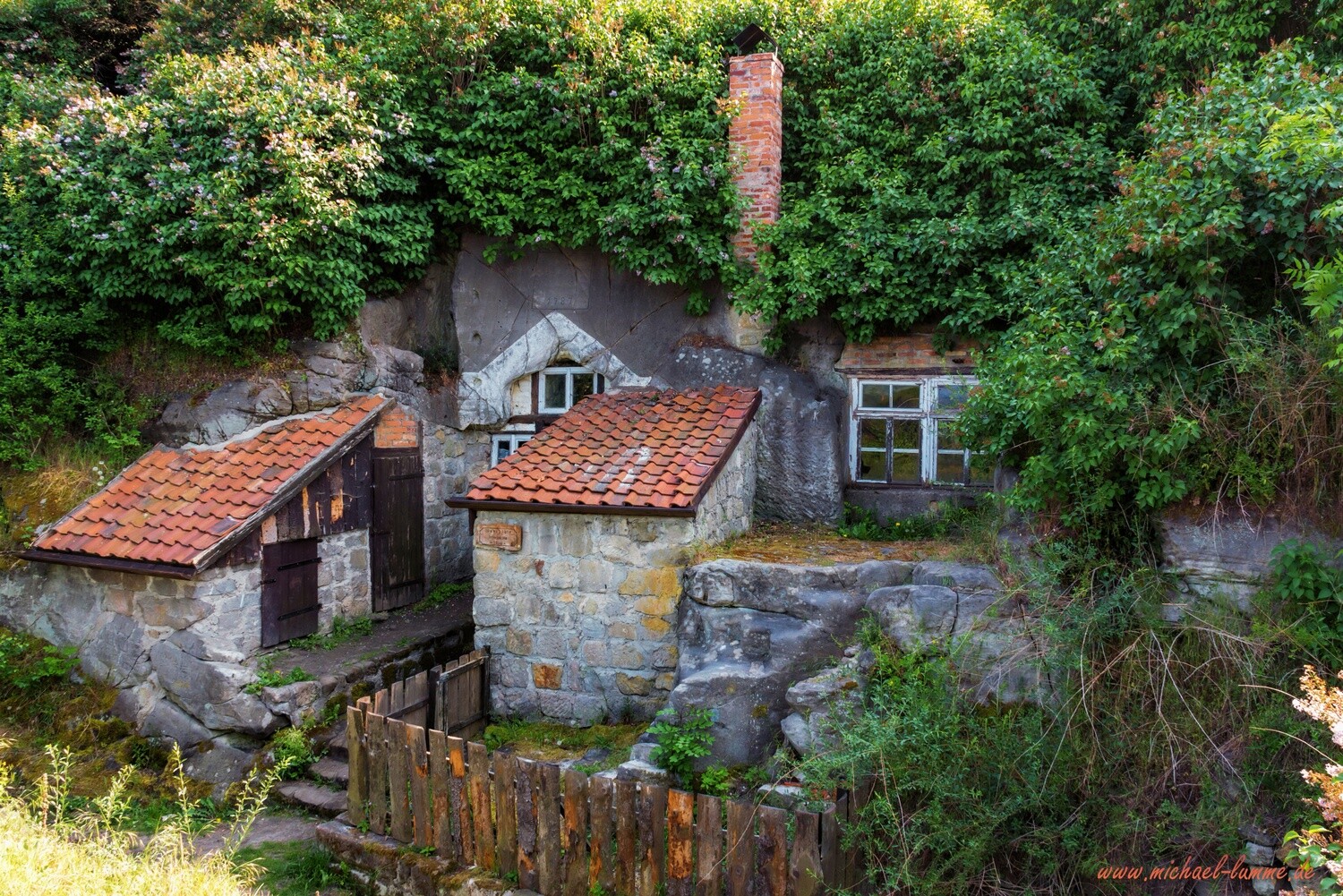 Die Höhlenwohnungen von Langenstein