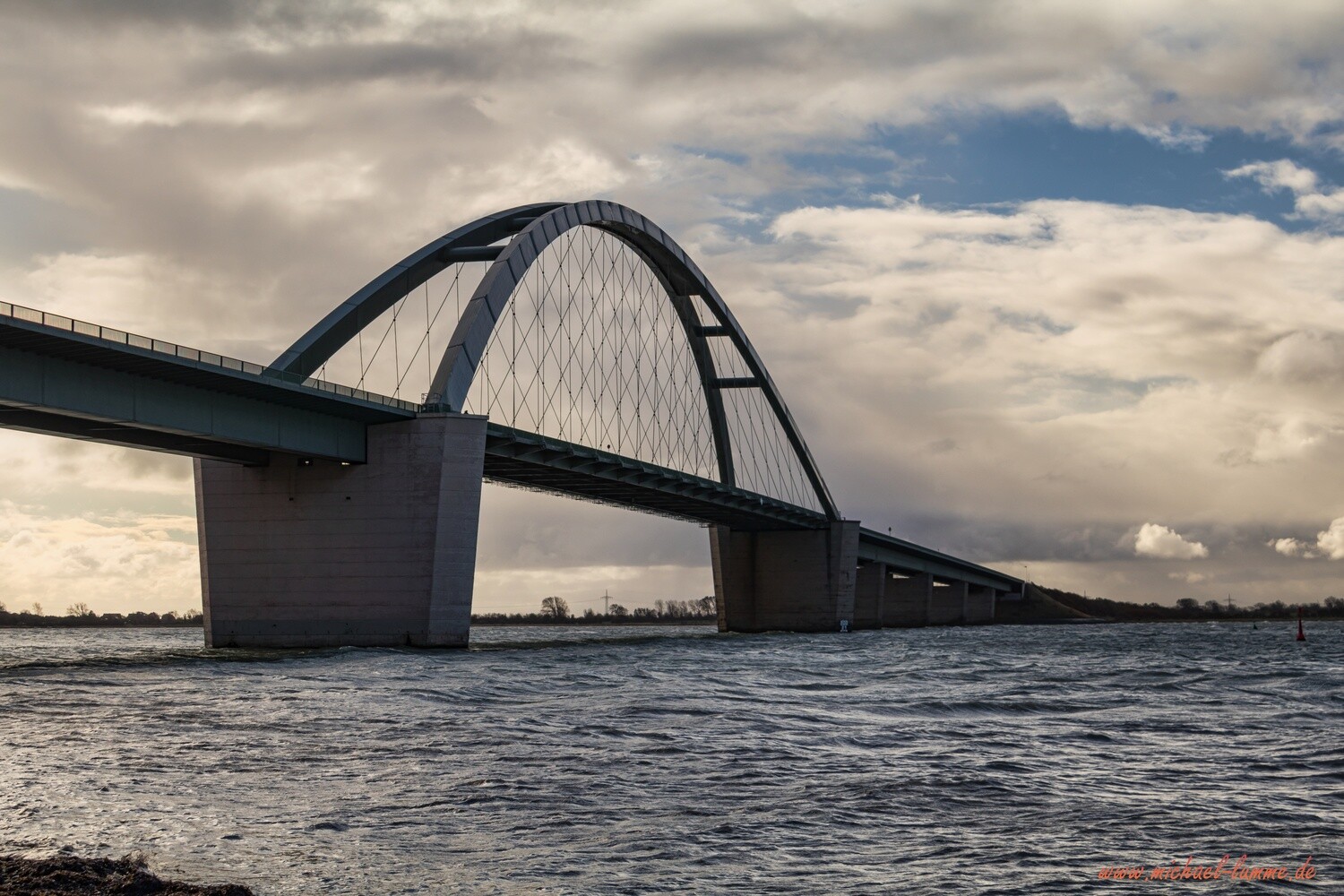 Die Fehmarnsundbrücke