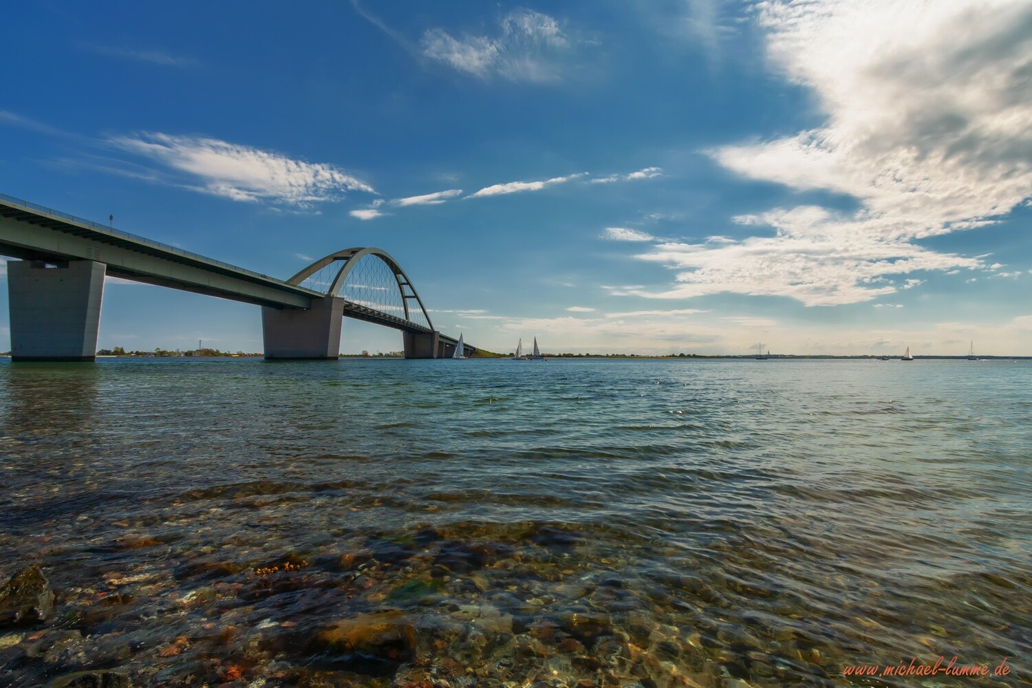 Die Fehmarnsundbrücke