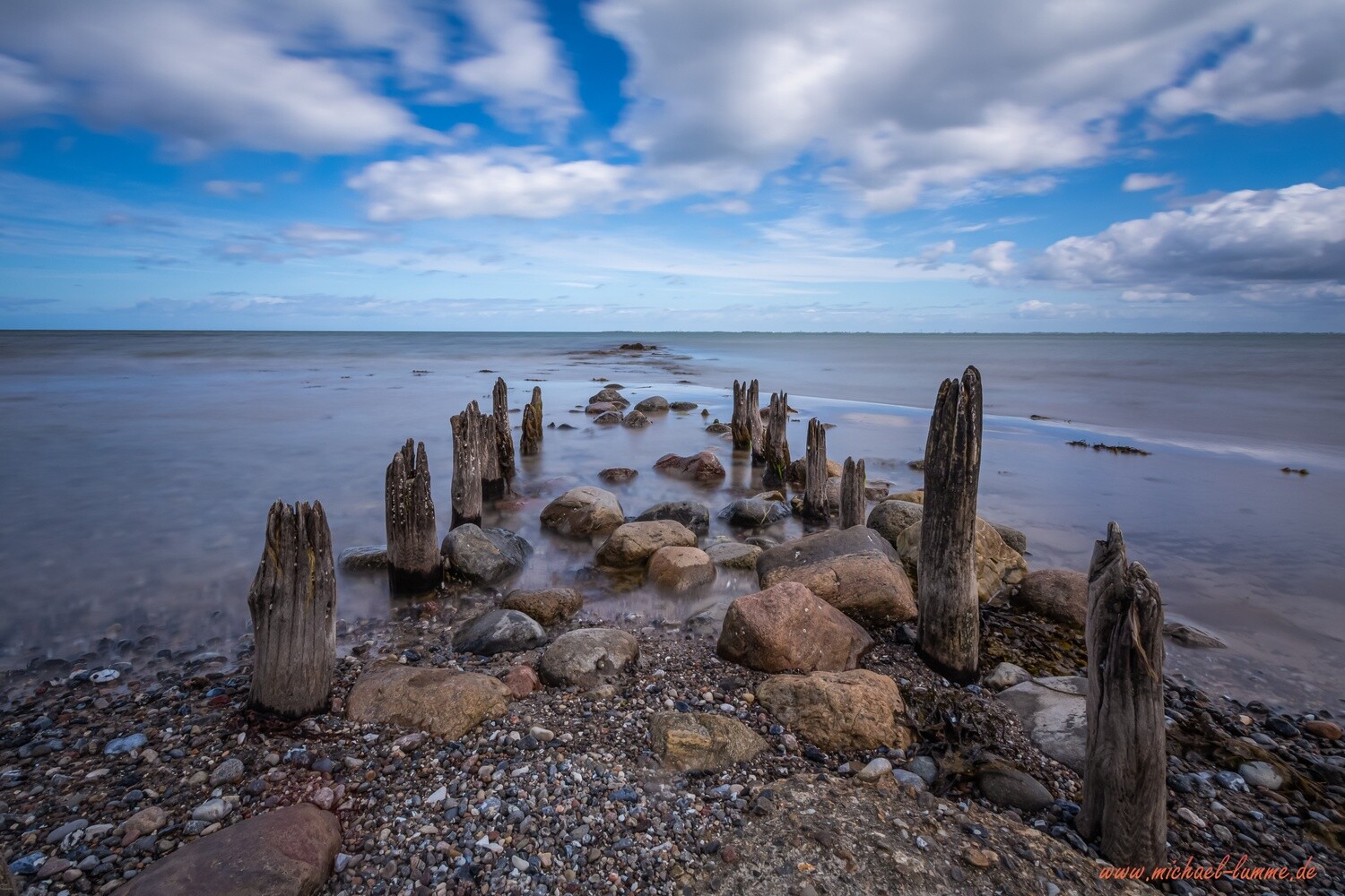 Am Strand von Heiligenhafen