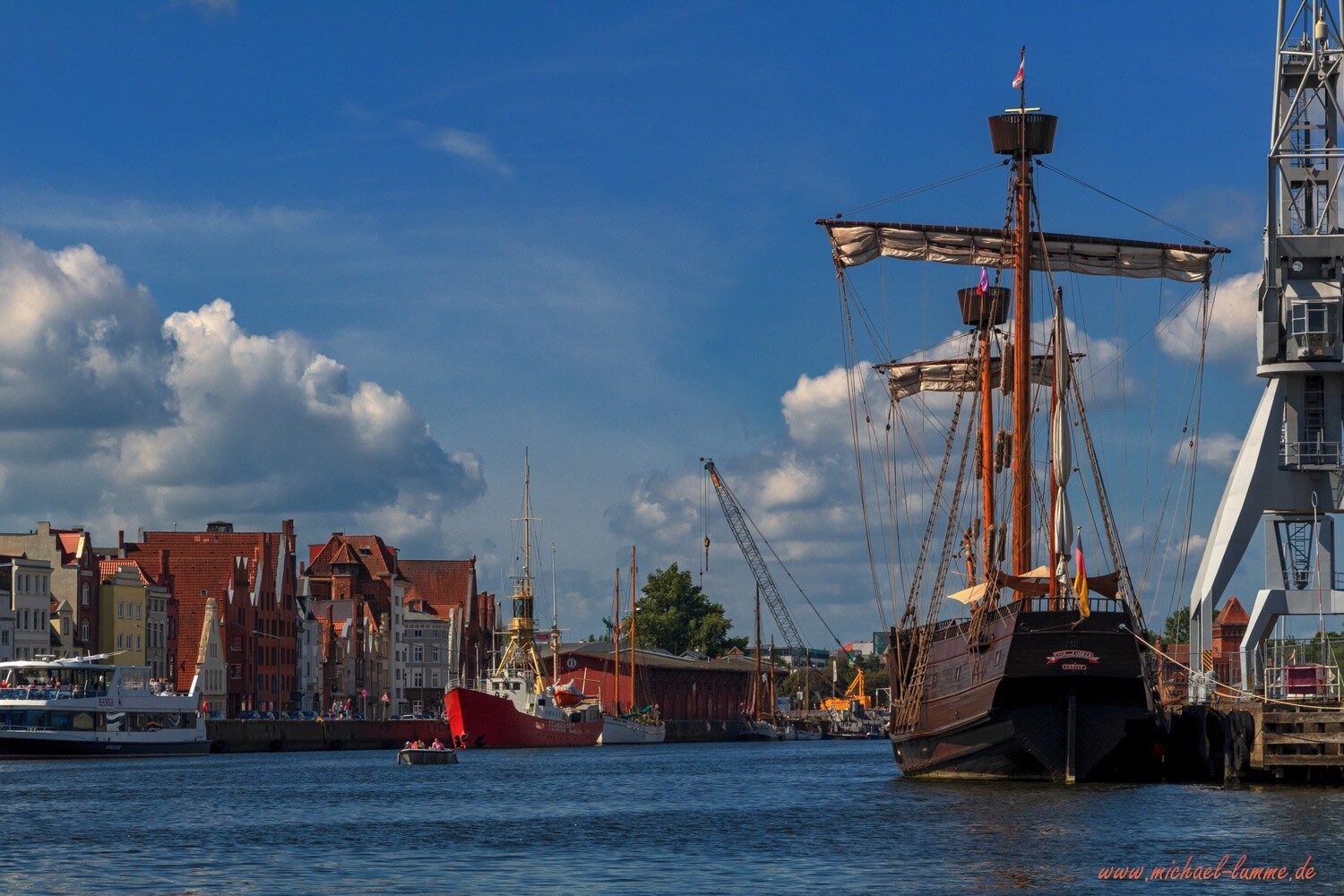 Boostour auf den Kanälen um Lübeck