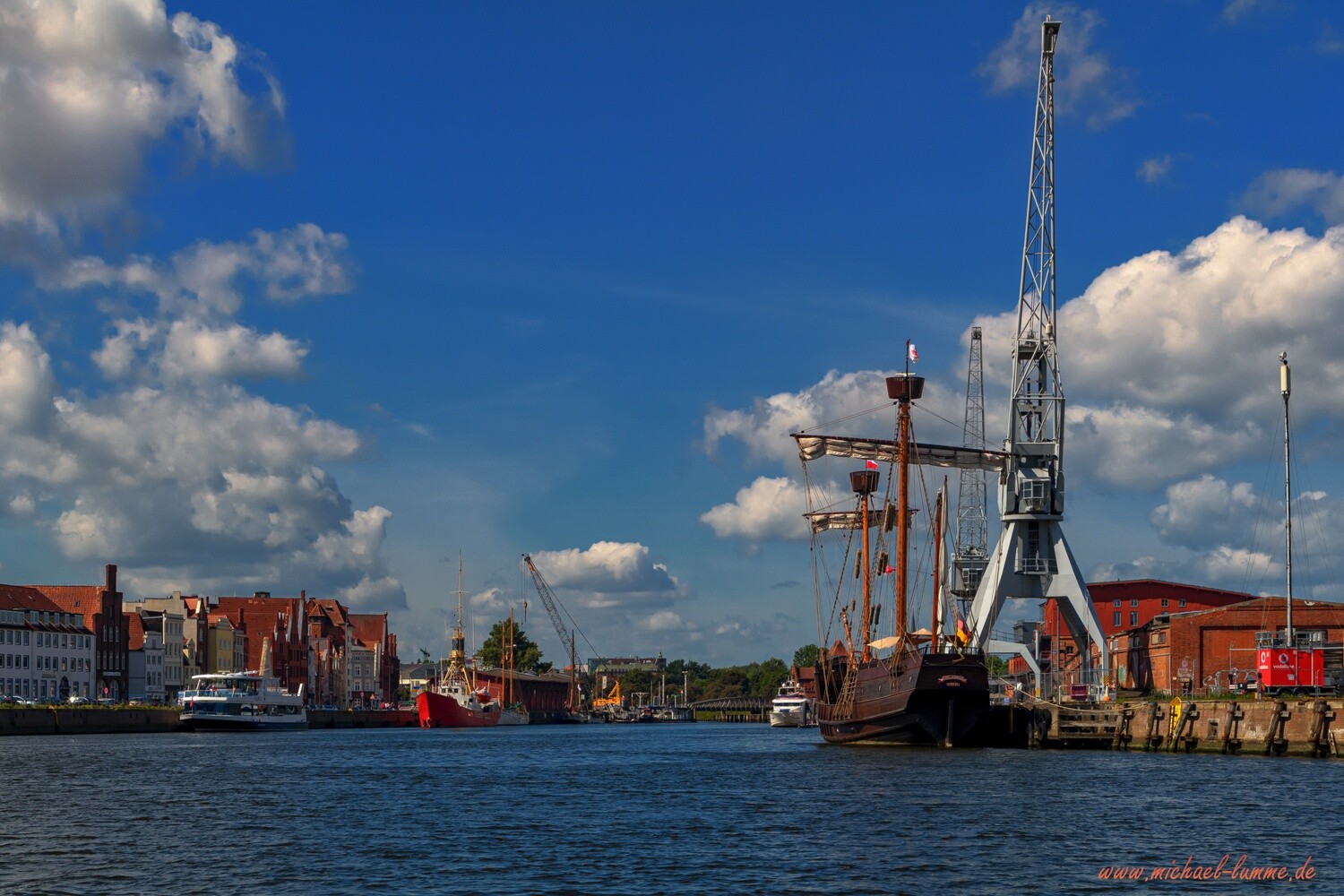 Boostour auf den Kanälen um Lübeck