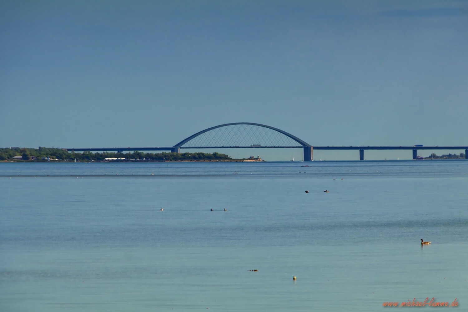Aussicht vom Leuchtturm Flügge auf Fehmarn