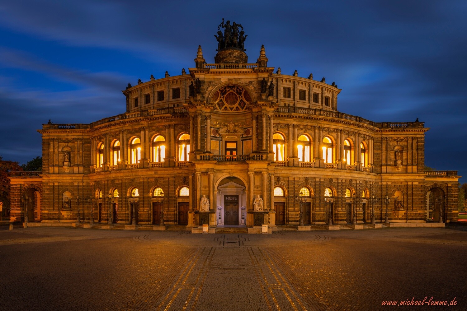 Die Altstadt von Dresden