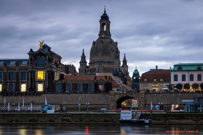 Die Skyline von Dresden