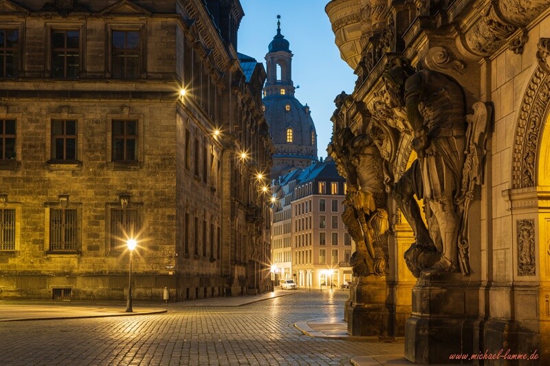 Die Altstadt von Dresden