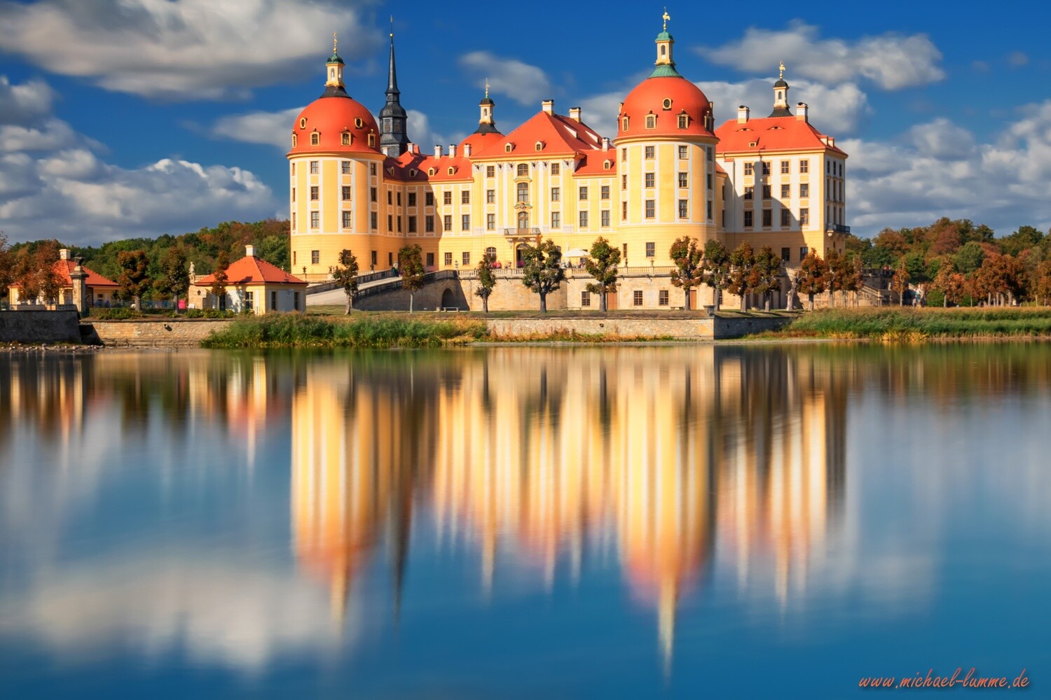 Das Schloss Moritzburg