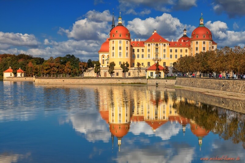 Das Schloss Moritzburg