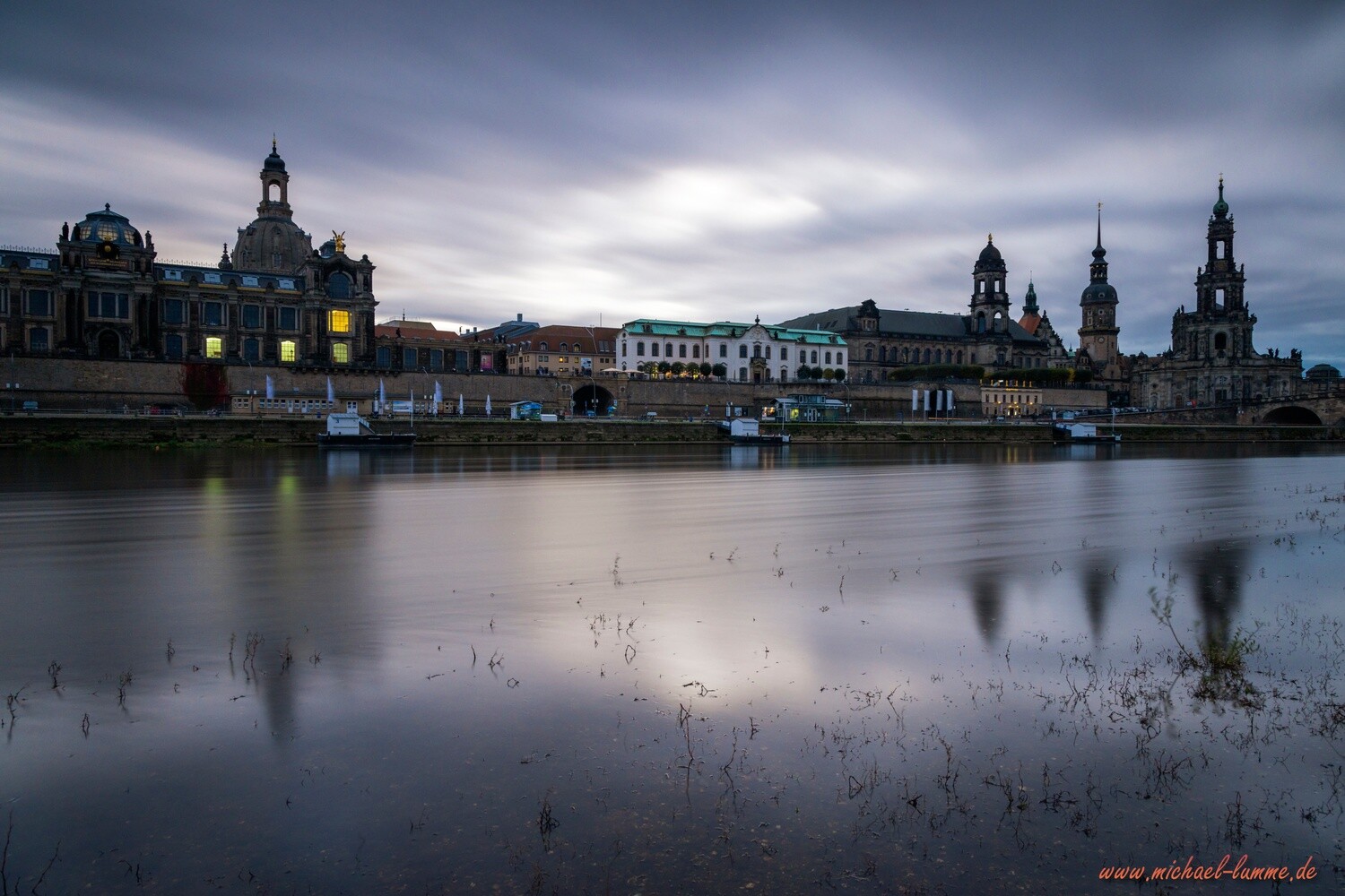 Die Skyline von Dresden