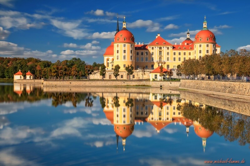 Das Schloss Moritzburg