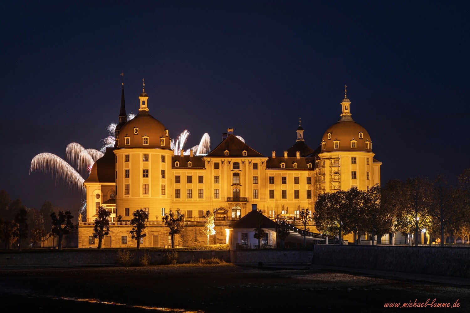 Das Schloss Moritzburg