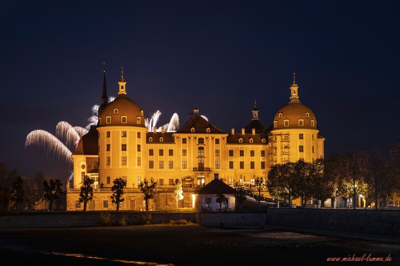 Das Schloss Moritzburg