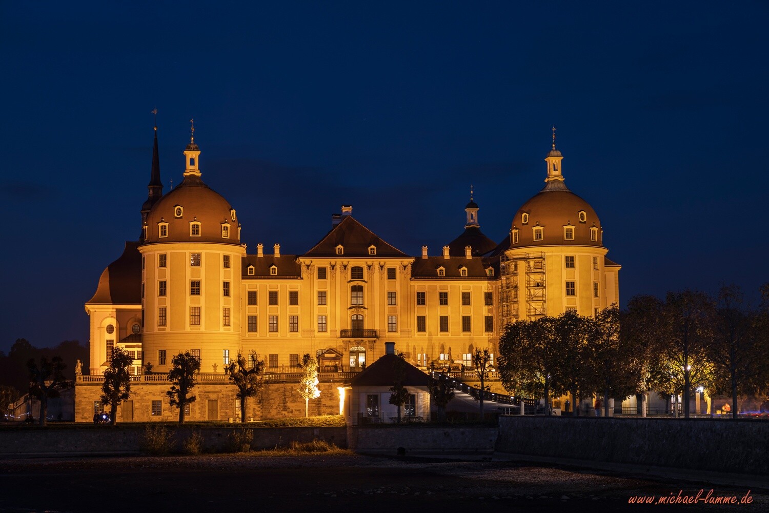 Das Schloss Moritzburg